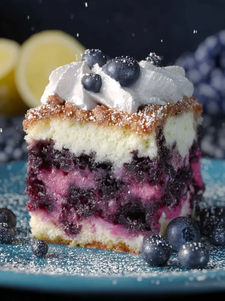 Mini Blueberry Cake First Image