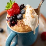 Oatmeal Mug Cake First Image