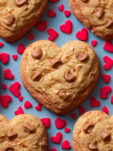 Peanut Butter Heart Cookies First Image