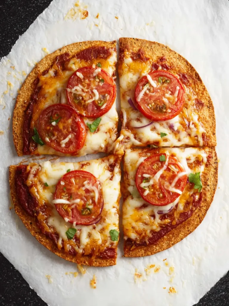 Quick Tortilla Pizzas First Image