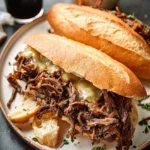 Slow Cooker French Dip Sandwiches First Image