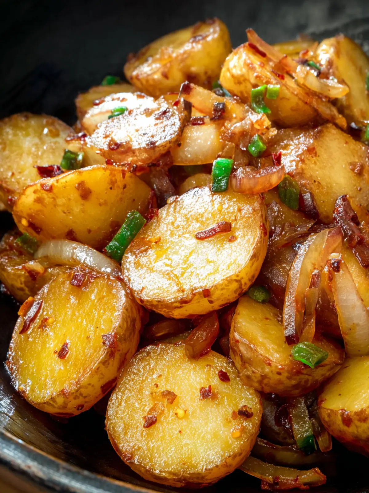 Southern Fried Potatoes and Onions Recipe First Image