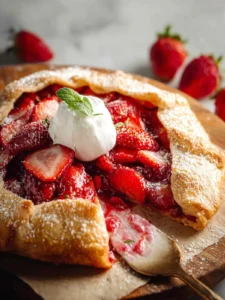 Strawberry Galette First Image