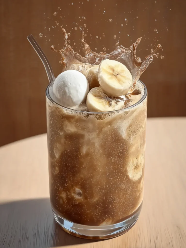 banana coffee (banana iced coffee) First Image