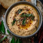 Andhra Style Peanut Chutney Recipe (Palli Chutney) First Image