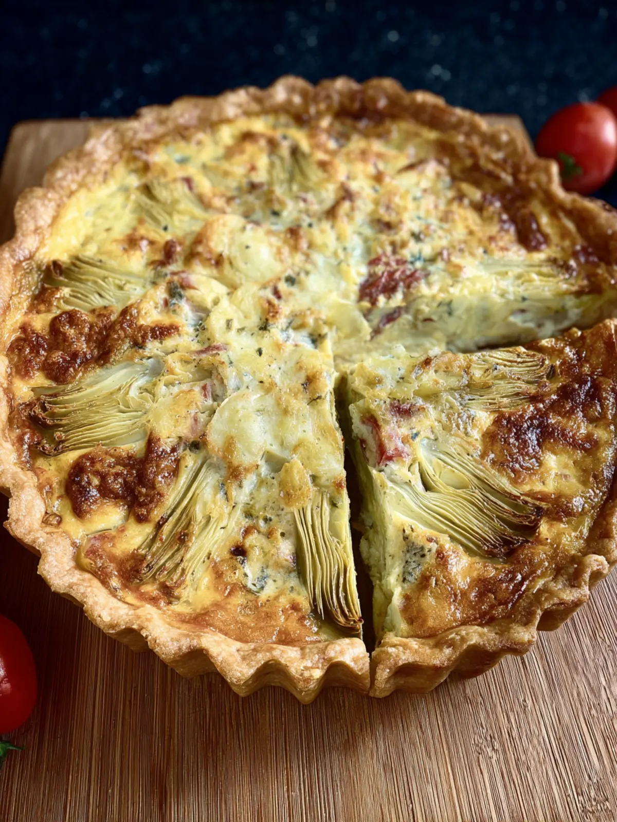 Artichoke Quiche First Image