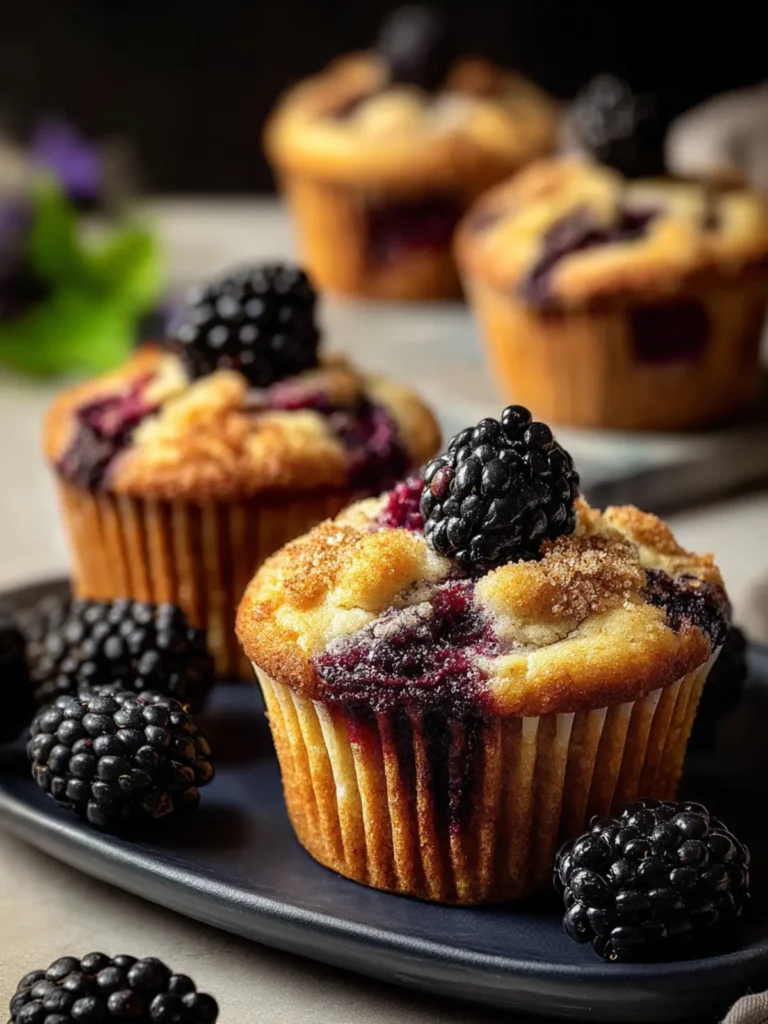 Blackberry Muffins First Image