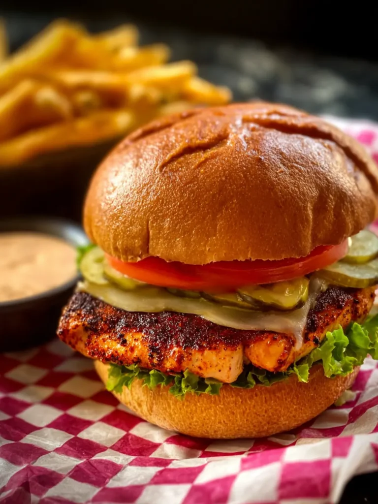 Blackened Chicken Sandwich First Image