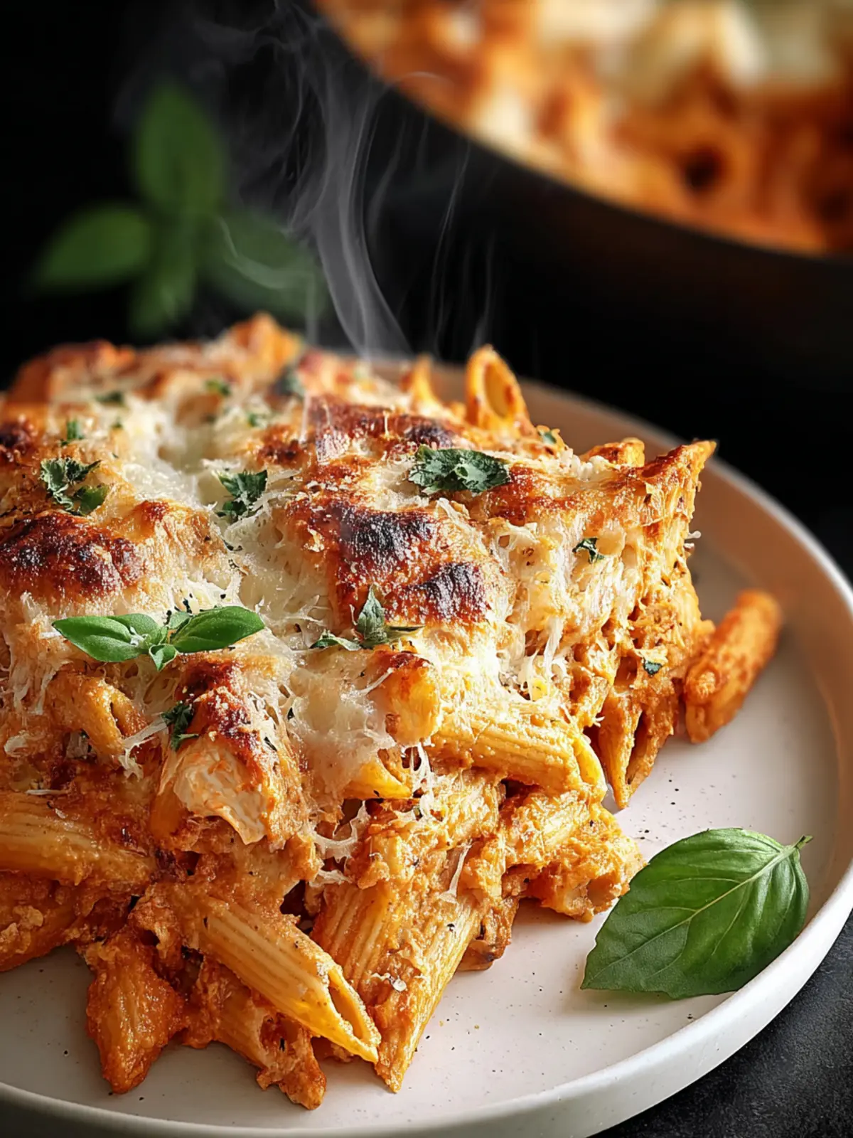 Chicken Parmesan Pasta Bake First Image