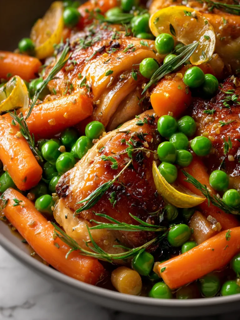 Chicken Peas And Carrots Recipe First Image