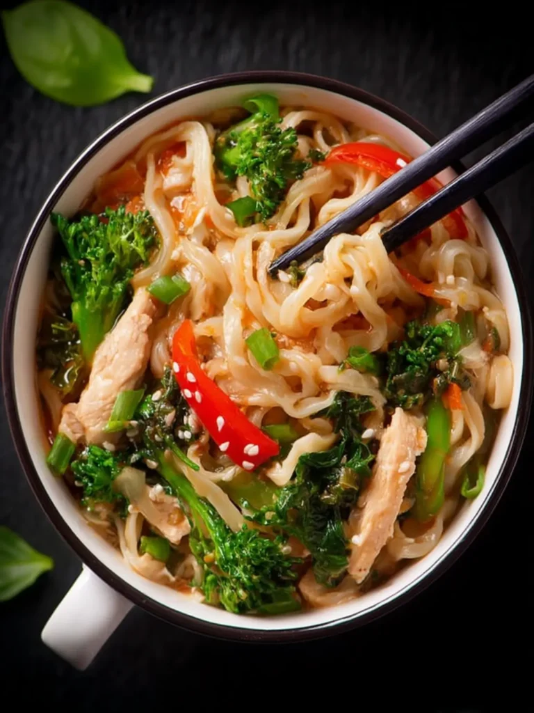 Chicken and Vegetable Pot Noodle First Image