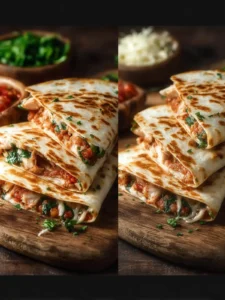 Easy Italian Quesadillas with Rotisserie Chicken First Image