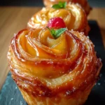Irresistible Peach Pie Cruffins – A Summer Delight! First Image