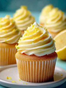 Lemon Cupcakes First Image
