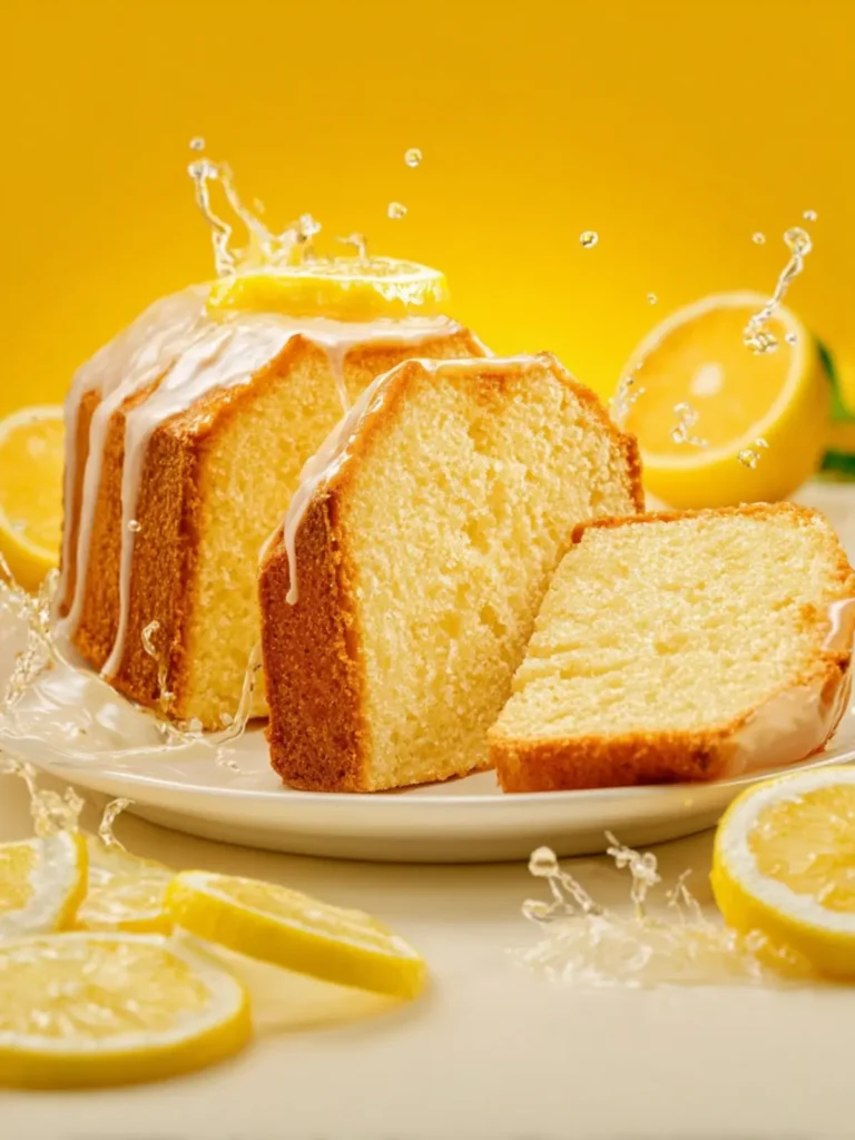 Lemon Pound Cake First Image