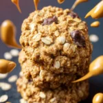 Peanut Banana Oat Cookies First Image