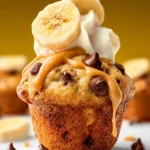 Peanut Butter Banana Protein Muffins First Image