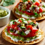 Seven Layer Dip Tostadas First Image