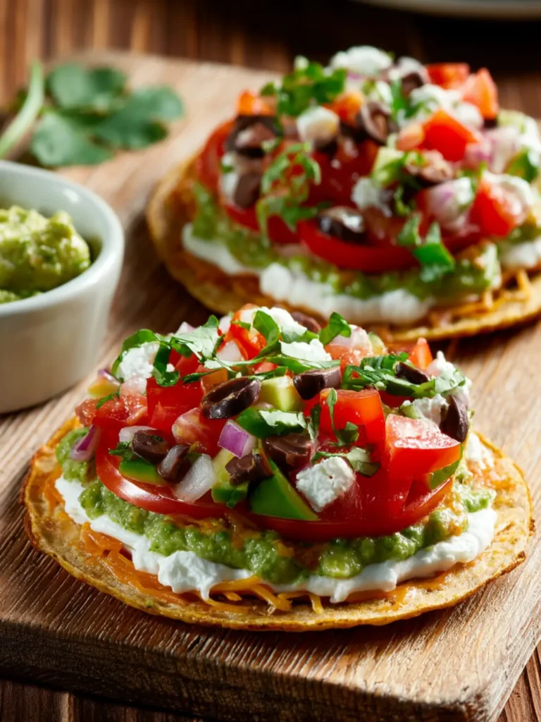 Seven Layer Dip Tostadas First Image