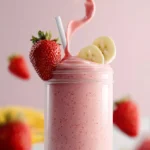 Strawberry Banana Smoothie Recipe First Image