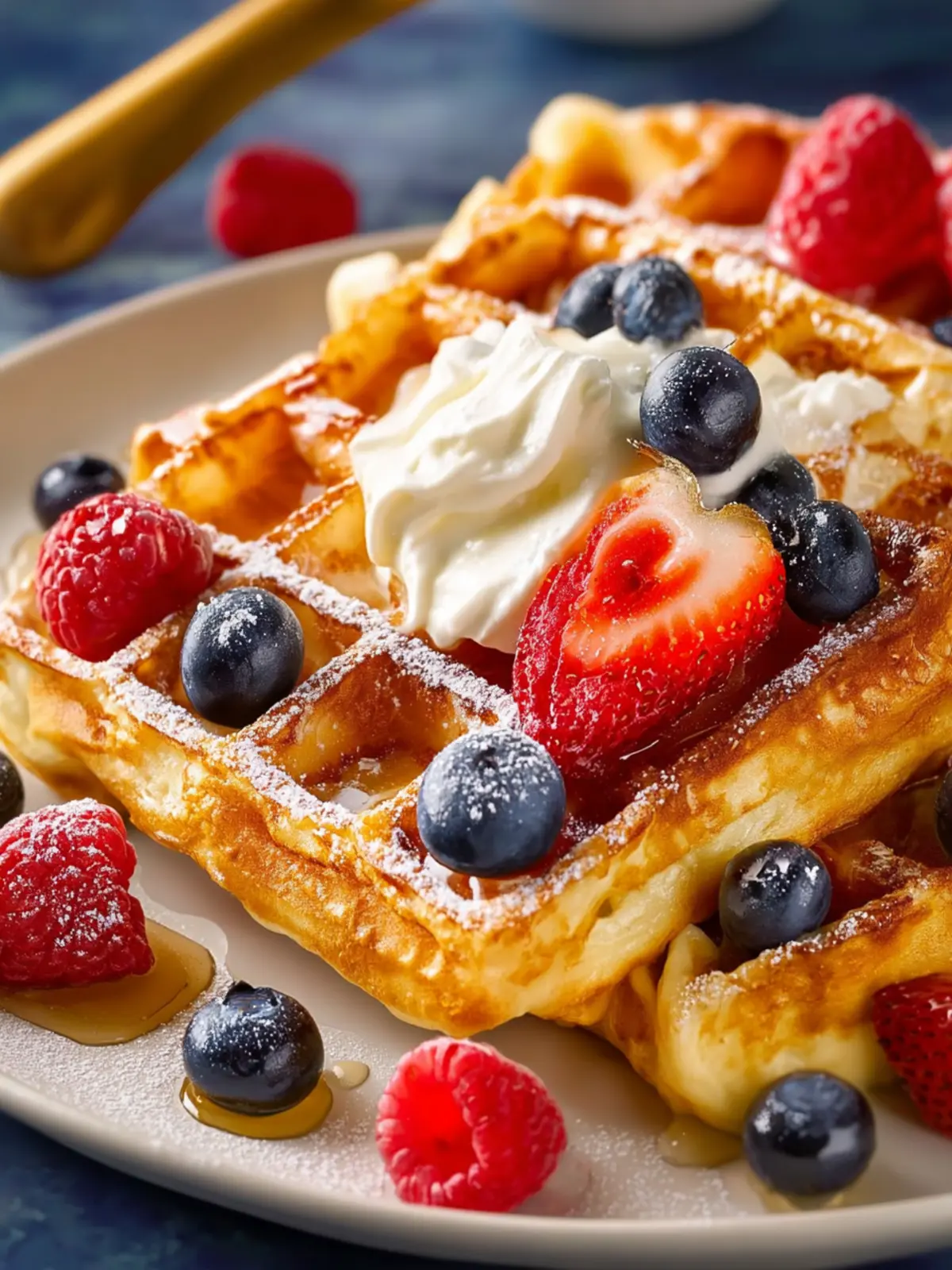 Yogurt Waffles First Image