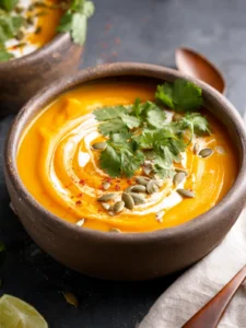 Curried Pumpkin Soup First Image