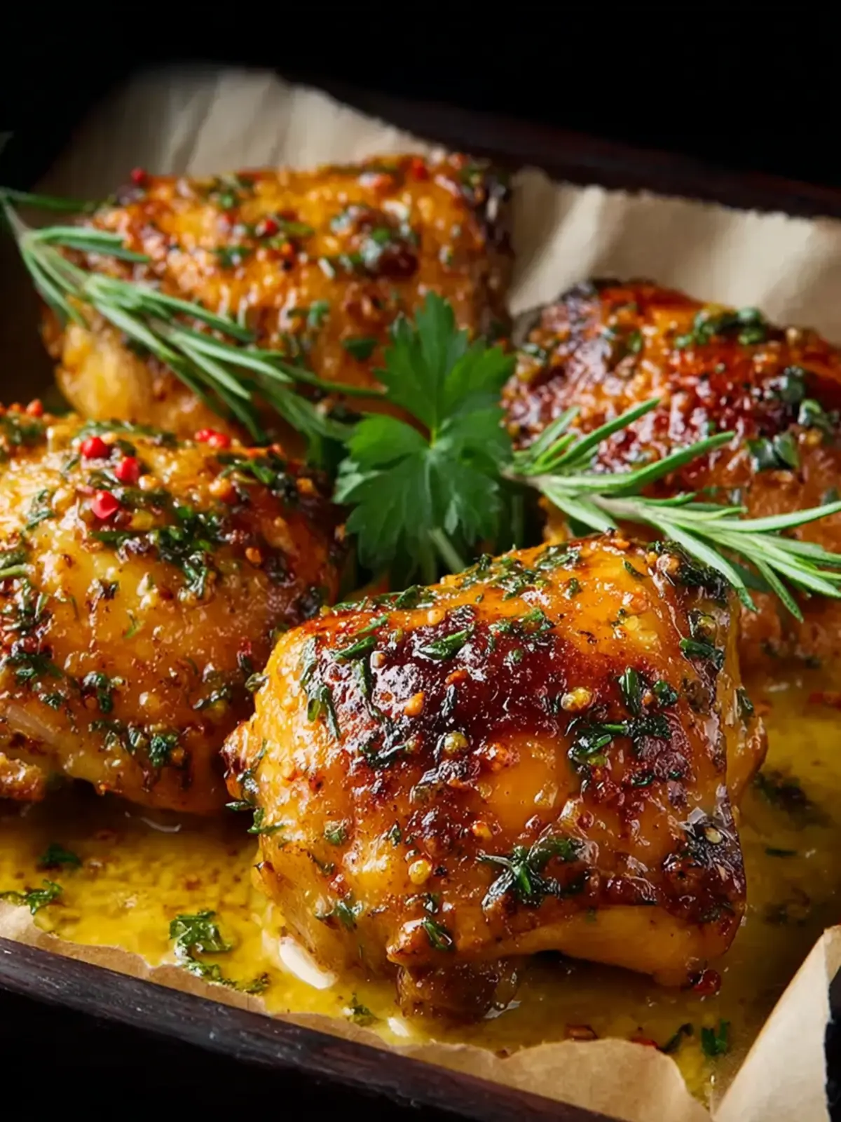 Honey Mustard Chicken Thighs First Image