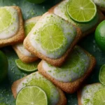 Lime Shortbread Cookies First Image