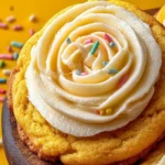 cornbread cookies honey butter frosting First Image