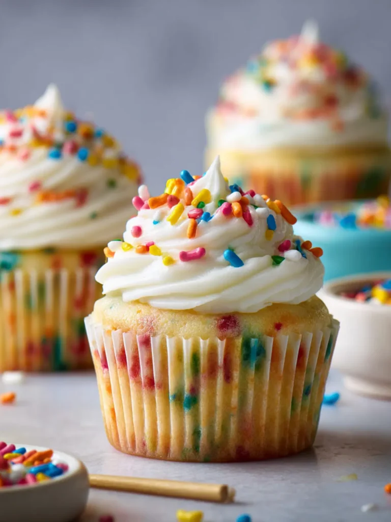 gluten free funfetti cupcakes First Image