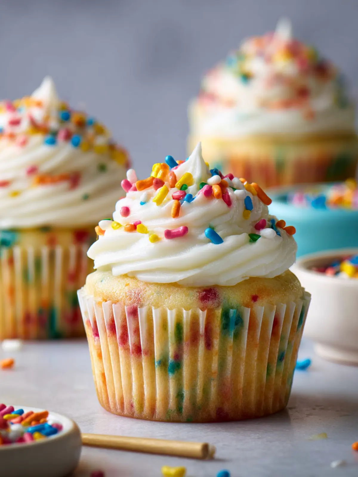 gluten free funfetti cupcakes First Image