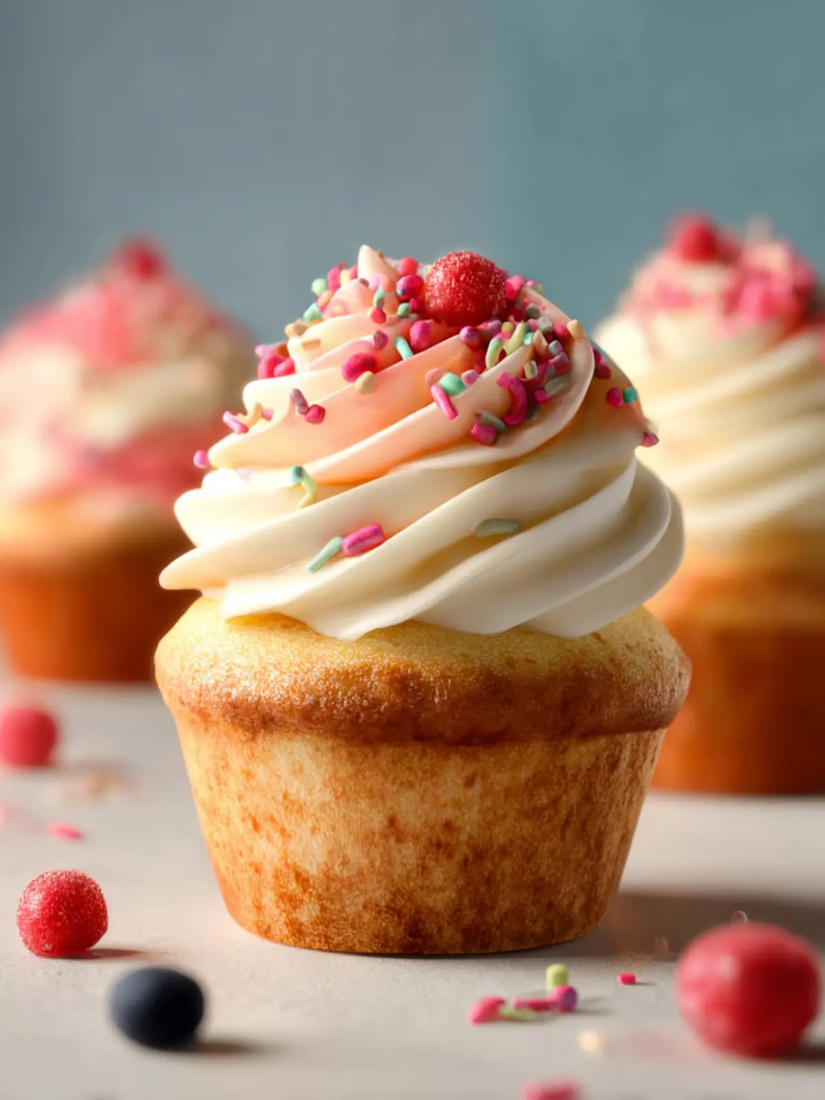 gluten free vanilla cupcakes First Image