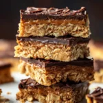 no bake peanut butter oat bars First Image
