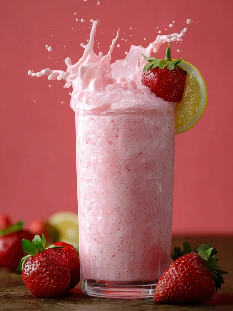 strawberry lemonade milkshake First Image